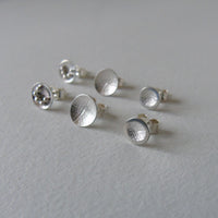 silver mini studs