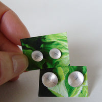 silver mini studs