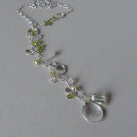 Spring Rain waterfall necklace - MADE TO ORDER