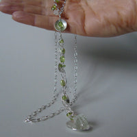 Spring Rain waterfall necklace - MADE TO ORDER