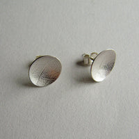 silver leaf dish studs