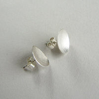 silver leaf dish studs