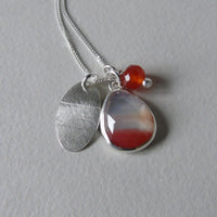 silver autumn horizons necklaces