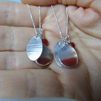 silver autumn horizons necklaces