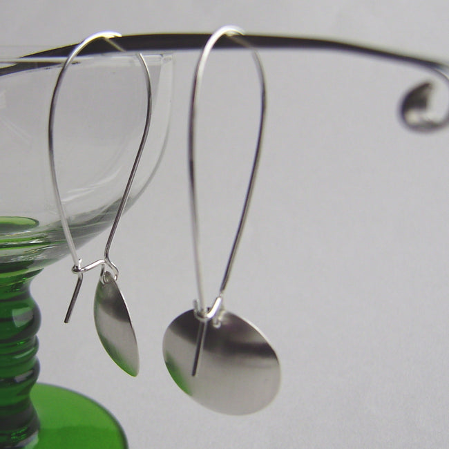 Metal on sale wire earrings